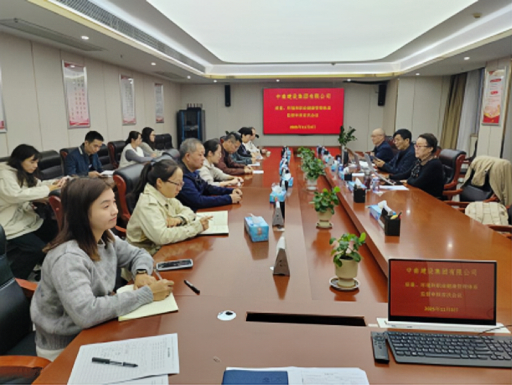 湖南省江山地质工程有限公司顺利通过 三标管理体系监督审核