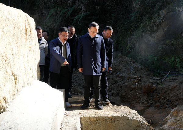 谈文胜赴资兴大雁山村灾后重建项目调研 强调“四心工程”暖民心